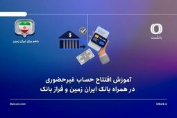 آموزش افتتاح حساب غیرحضوری در همراه بانک ایران زمین و فراز بانک