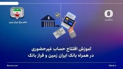 آموزش افتتاح حساب غیرحضوری در همراه بانک ایران زمین و فراز بانک
