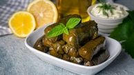 طرز تهیه دلمه برگ مو با سه مزه؛ ترش، شیرین و ملس