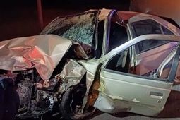 مصدومیت ۱۱ نفر در تصادف زنجیره‌ای در بزرگراه قم - تهران
