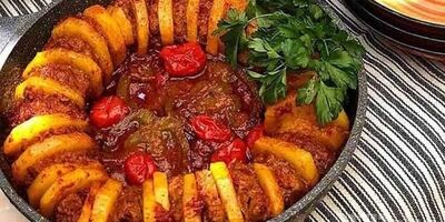 طرزتهیه غذا جدید با بادمجان؛ پاتلیجان چولاما بدون گوشت

