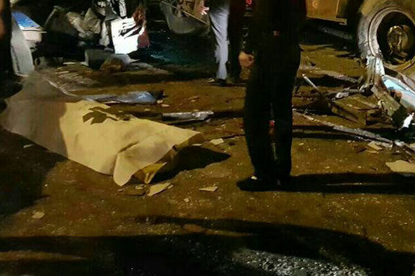 تصادف زنجیره ای در شهریار و مصدومیت ۵ نفر