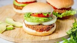 طرز تهیه برگر گیاهی خوشمزه
