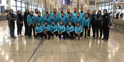 سفر تیم ملی فوتبال بانوان ایران به روسیه