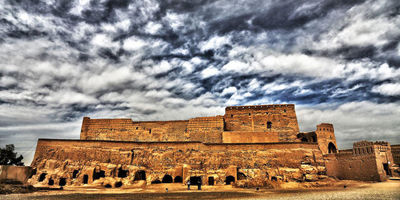 گذری در محله سرشک نطنز
