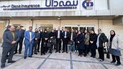 بازدید مدیرعامل بیمه دانا از شعبه بهشهر
