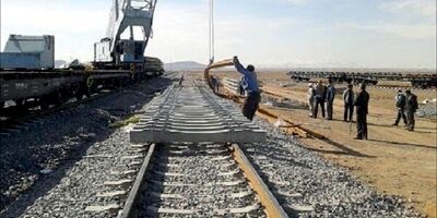  ۱۶۶ کیلومتر خط ریلی تجاری صنعتی ساخته شد
