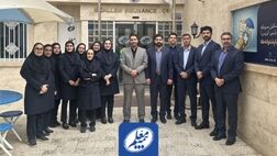 بازدید مدیر بازاریابی و بیمه‌گری شرکتی بیمه معلم از مجتمع بیمه‌ای خراسان رضوی
