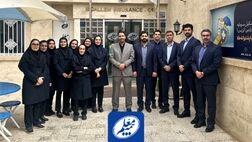 بازدید مدیر بازاریابی و بیمه‌گری شرکتی بیمه معلم از مجتمع بیمه‌ای خراسان رضوی
