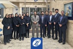 بازدید مدیر بازاریابی و بیمه‌گری شرکتی بیمه معلم از مجتمع بیمه‌ای خراسان رضوی
