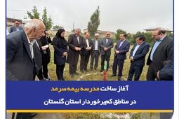 تداوم "لبخند سرمد" با آغاز ساخت مدرسه بیمه سرمد در یکی مناطق کم‌برخوردار استان گلستان
