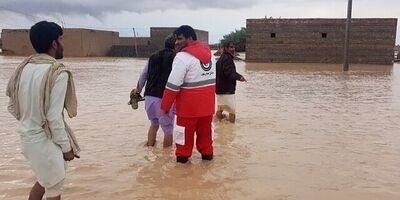 اسکان اضطراری ۴۱۴ نفر از سیل‌زدگان سیستان‌ و بلوچستان