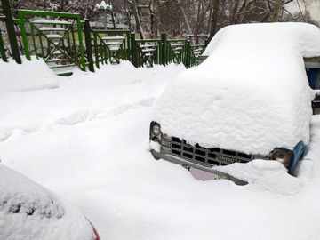 برف یک متری در تهران