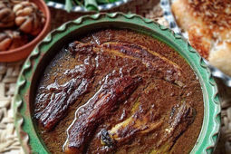 خورشت شش انداز ؛ فسنجان گیاهی فراموش شده گیلانی ها
