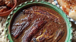 خورشت شش انداز ؛ فسنجان گیاهی فراموش شده گیلانی ها
