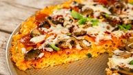 طرز تهیه «پیتزای ماکارونی با سبزیجات» 