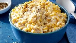 طرز تهیه ذرت مکزیکی با خامه و شیر به سبک بازاری
