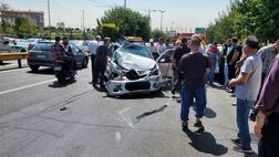 ماجرای تصادف در بزرگراه اشرفی اصفهانی
