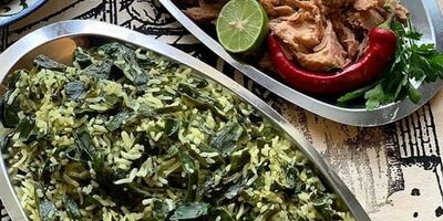 والک پلو؛ غذای سنتی شمرونی ها برای روزهای گرم تابستان
