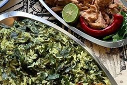والک پلو؛ غذای سنتی شمرونی ها برای روزهای گرم تابستان
