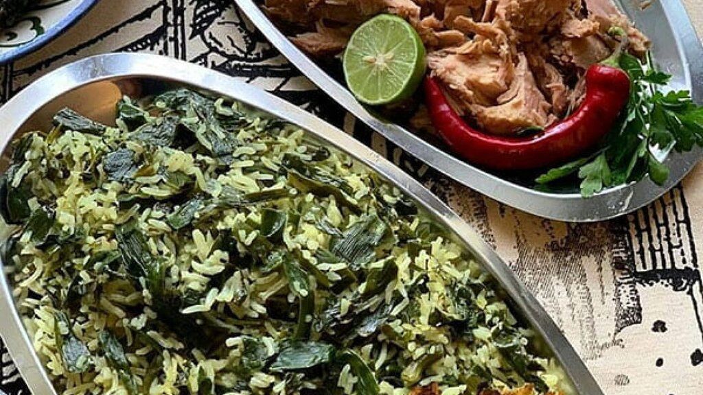 والک پلو؛ غذای سنتی شمرونی ها برای روزهای گرم تابستان
