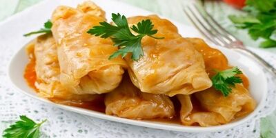 آشنایی با طرز تهیه دلمه کلم برگ + فوت و فن
