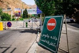 جاده چالوس برای بازگشت مسافران یکطرفه می‌شود
