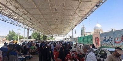 پارکینگ بزرگ اربعین مهران بازگشایی شد