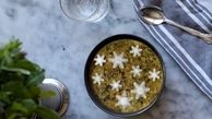 طرز تهیه آش شغلم با دم گوساله مخصوص هوای برفی امروز
