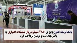 پرداخت تسهیلات ۱۷۸۰میلیارد ریالی به بخش بهداشت و درمان