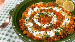 طرز تهیه بیج‌بیج نخود، یکی از غذاهای محلی شمال ایران
