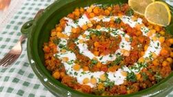 طرز تهیه بیج‌بیج نخود، یکی از غذاهای محلی شمال ایران
