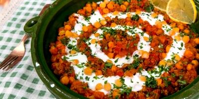 طرز تهیه بیج‌بیج نخود، یکی از غذاهای محلی شمال ایران
