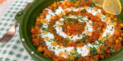 طرز تهیه بیج‌بیج نخود، یکی از غذاهای محلی شمال ایران
