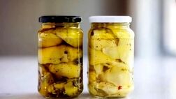 طرز تهیه خانگی ترشی خوشمزه کنگر
