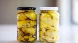طرز تهیه خانگی ترشی خوشمزه کنگر
