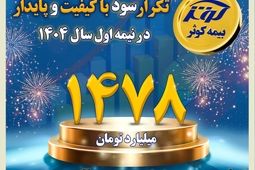 کوثر در بین سه شرکت برتر سودآور صنعت بیمه
