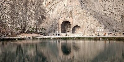 طاق بستان در نوروز + عکس
