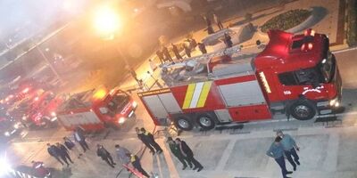 انبار سازمان هواپیمایی کشوری طعمه حریق شد
