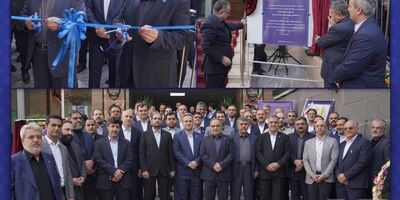 ساختمان مرکزی بیمه سرمد با حضور رئیس کل بیمه مرکزی و مدیرعامل بانک صادرات افتتاح شد