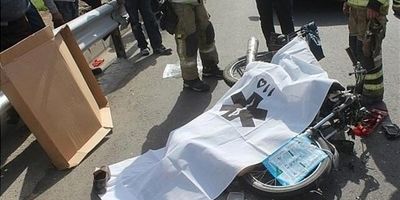 راکب ۱۸ ساله موتورسیکلت در سانحه محور نجف‌آباد – اصفهان جان باخت
