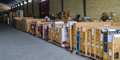 عبور موجودی کالای قاچاق و متروکه سازمان اموال تملیکی از ۳۱ همت