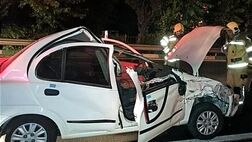 راننده تیبا قربانی عدم استفاده از کمربند ایمنی در تصادف بزرگراه چمران
