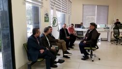 بازدید سرزده رئیس کل بیمه مرکزی از شعبه نوشهر بیمه البرز
