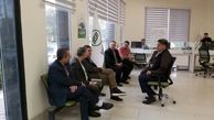 بازدید سرزده رئیس کل بیمه مرکزی از شعبه نوشهر بیمه البرز
