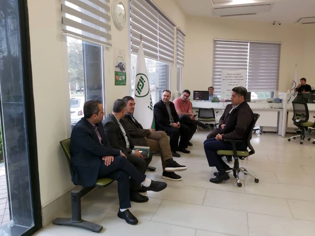 بازدید سرزده رئیس کل بیمه مرکزی از شعبه نوشهر بیمه البرز
