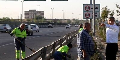 فرونشست بزرگراه آزادگان ارتباطی با سرقت لوله‌های آب ندارد