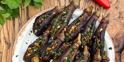 طرز تهیه ترشی بادمجان
