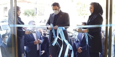 افتتاح ساختمان جدید شعبه بیمه تجارت‌نو در استان گلستان
