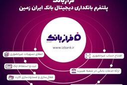 خدمات غیرحضوری بانک ایران زمین؛ از افتتاح حساب تا سفارش کارت هدیه

